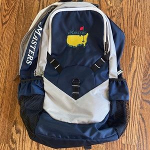 Official Masters Logo Nylon Bookbag Backpack Augusta National Golf Club